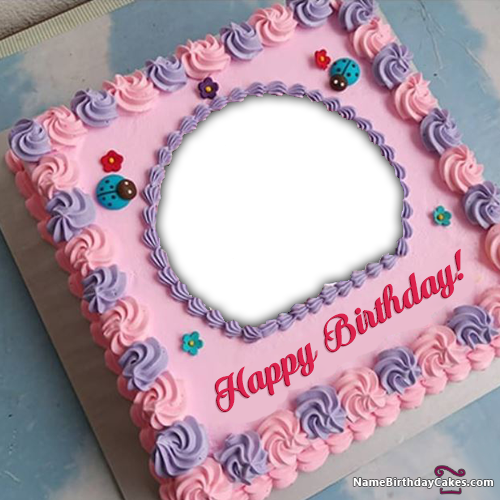 Best Birthday Cake With Picture Frame