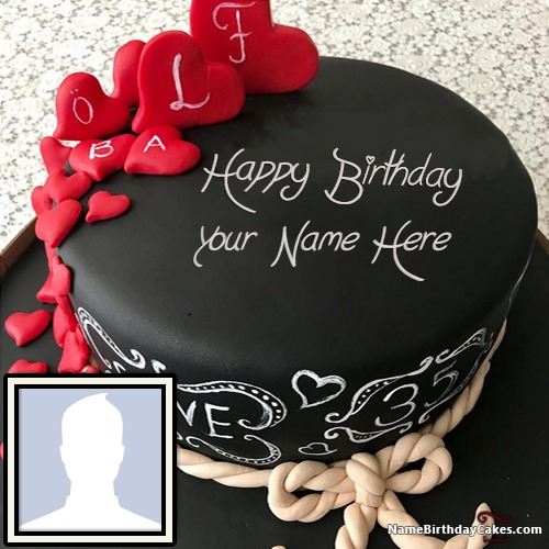 Mädchen-Geburtstagskuchen mit Namen - Happy BirthDay Cake With Name EDit Ea33